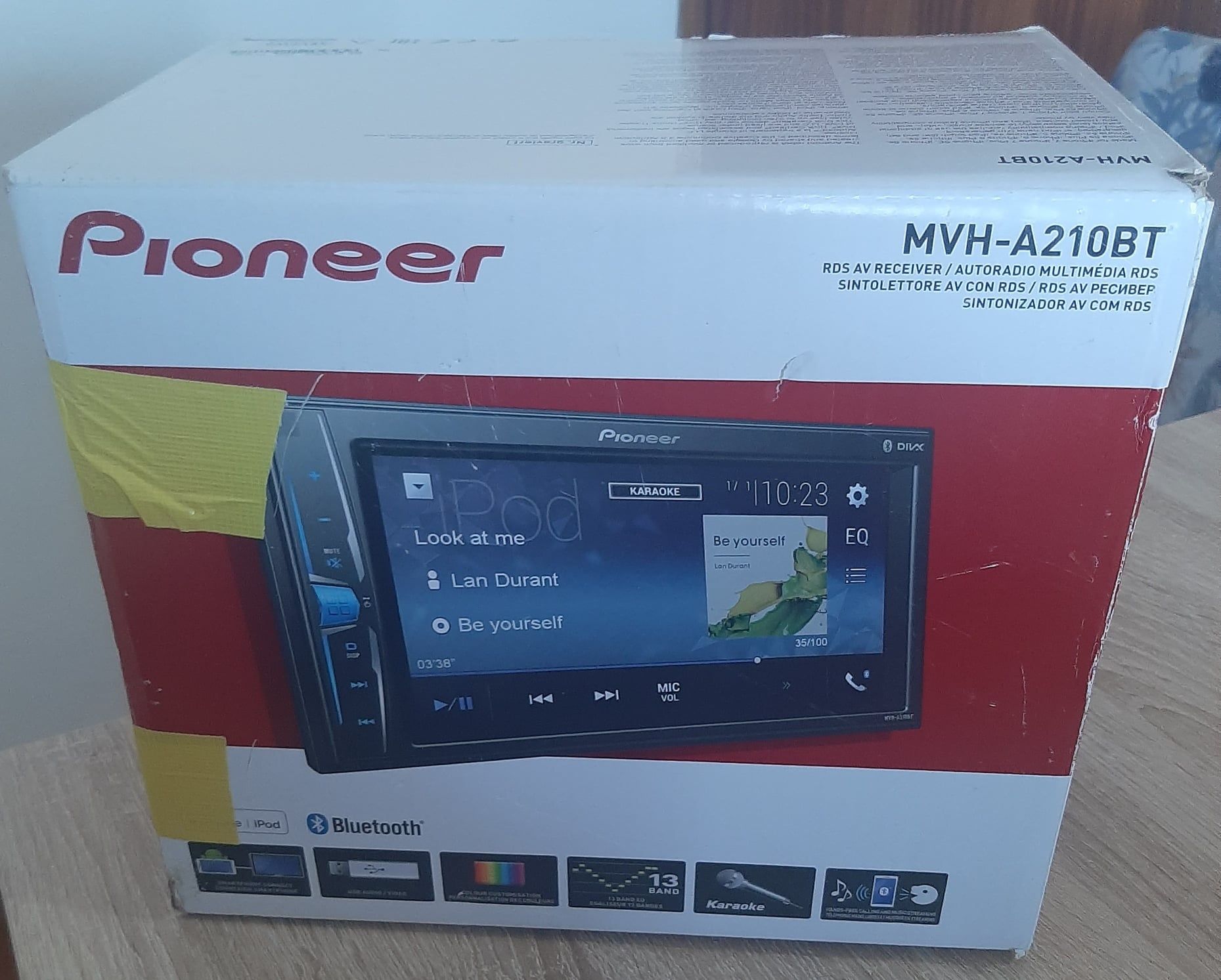 Rádio Pioneer MVH-A210BT