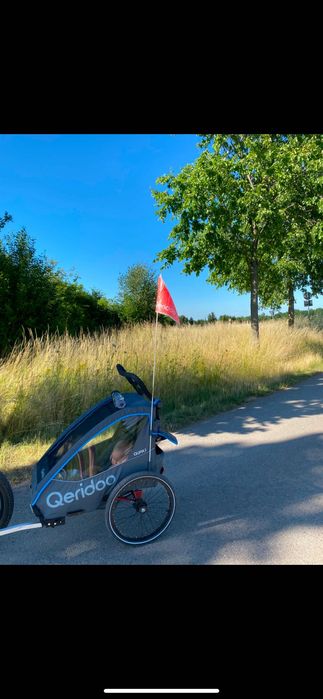Przyczepka rowerowa Qeridoo Qupa 1 Blue