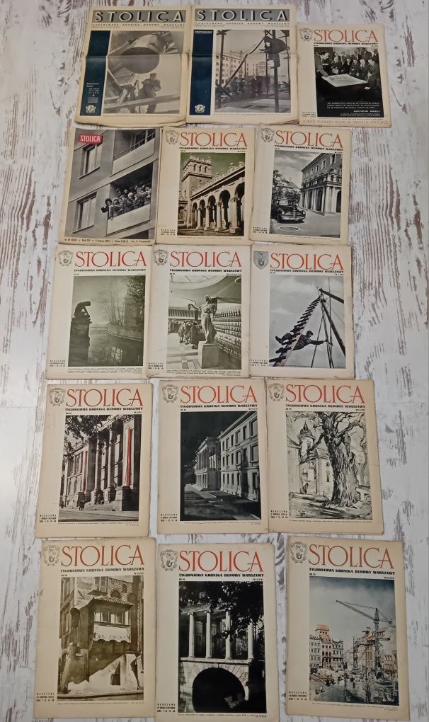 Stare czasopisma Kronika Stolica 1952r.