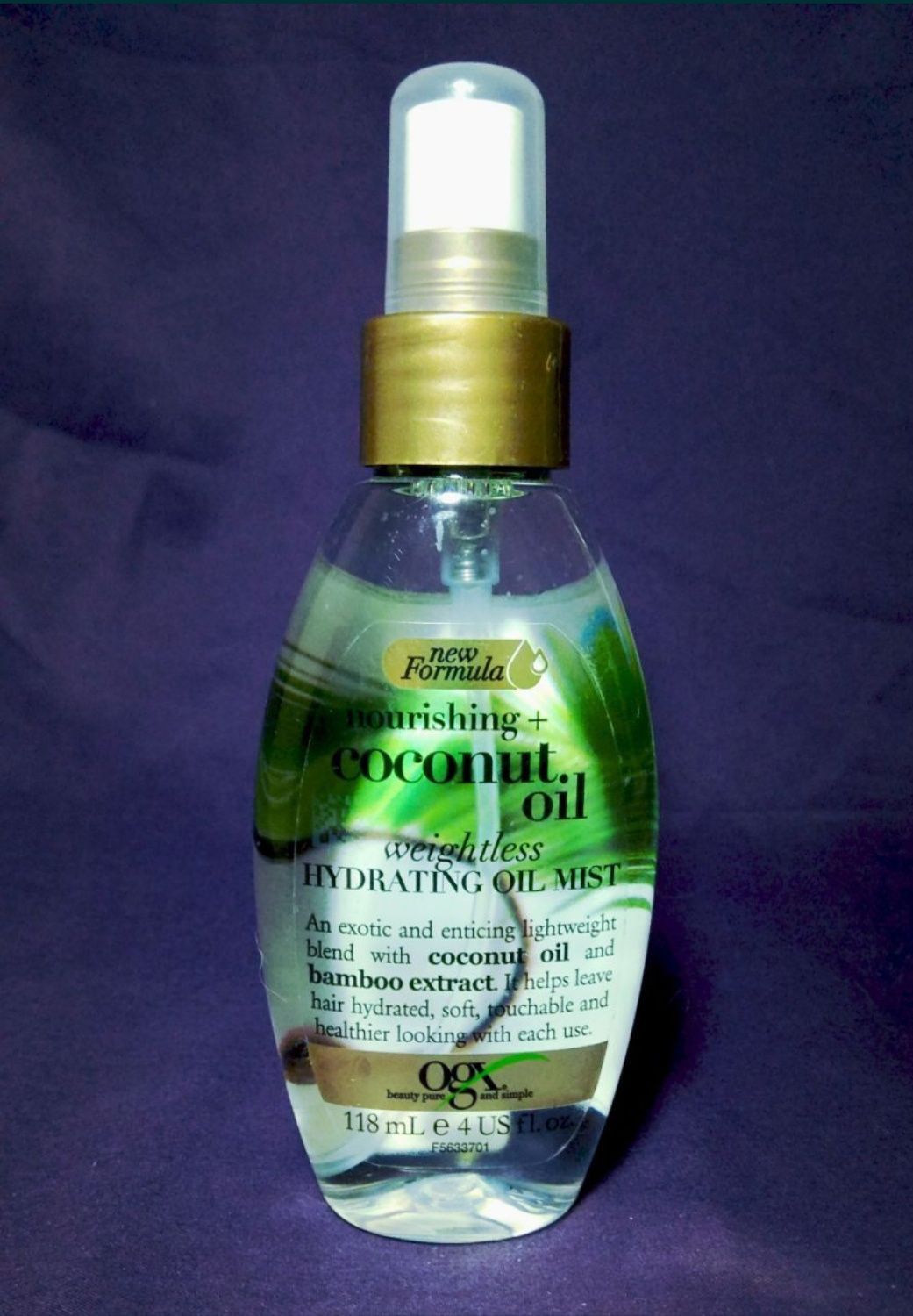 Олія-спрей OGX Coconut Oil Зволожувальна з кокосовою олією 118 мл