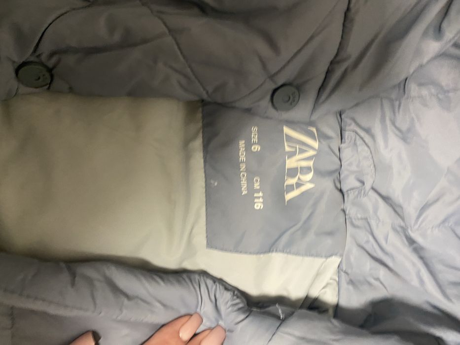 Куртка Zara . Пух 116