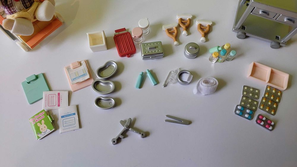 Продам великий набір Sylvanian families лікарня