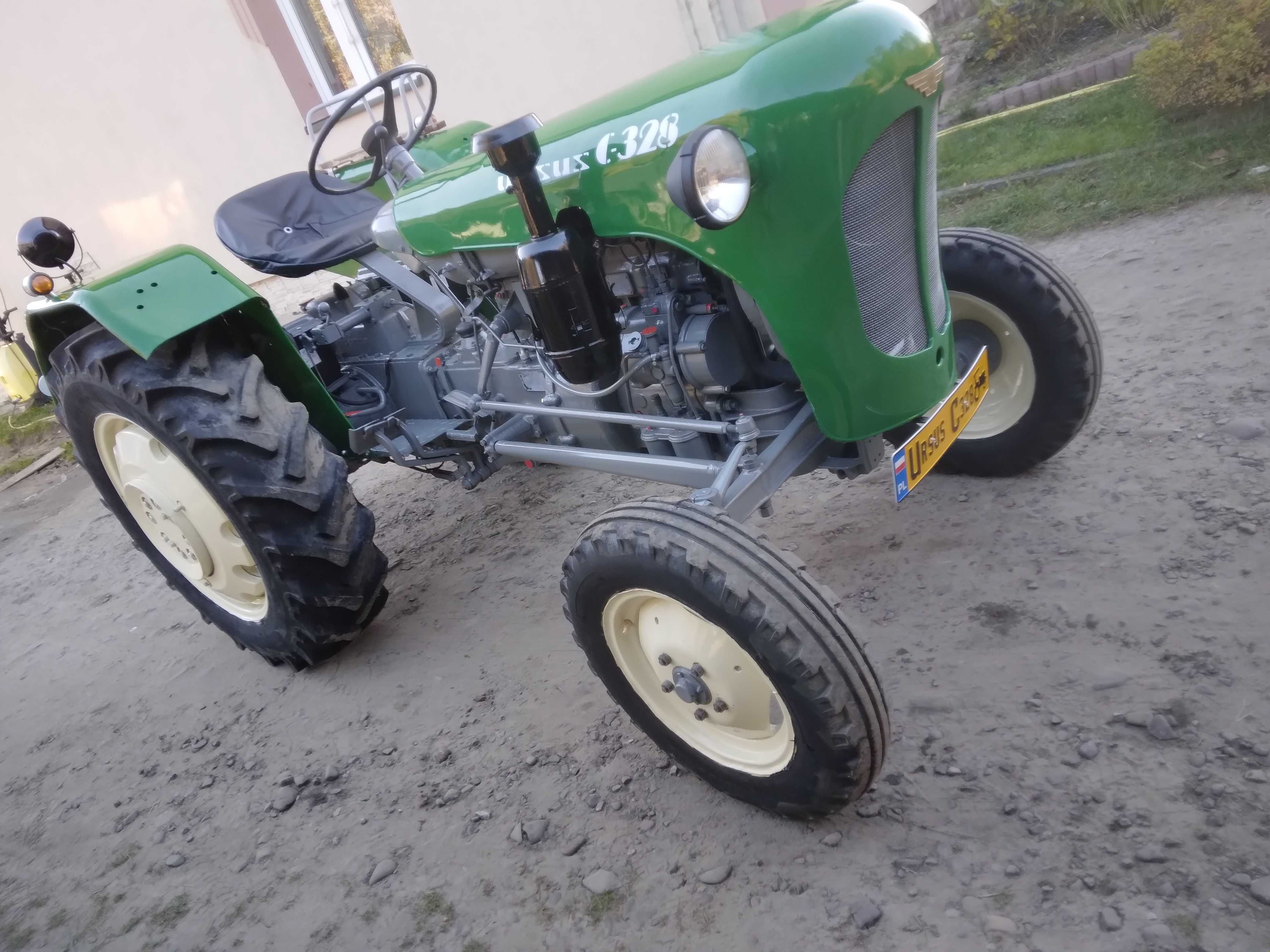 Ursus C-328 zarejstrowany odrestaurowany