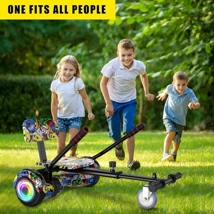 Gokard SISIGAD 6,5 cala + nakładka Hoverboard Kart