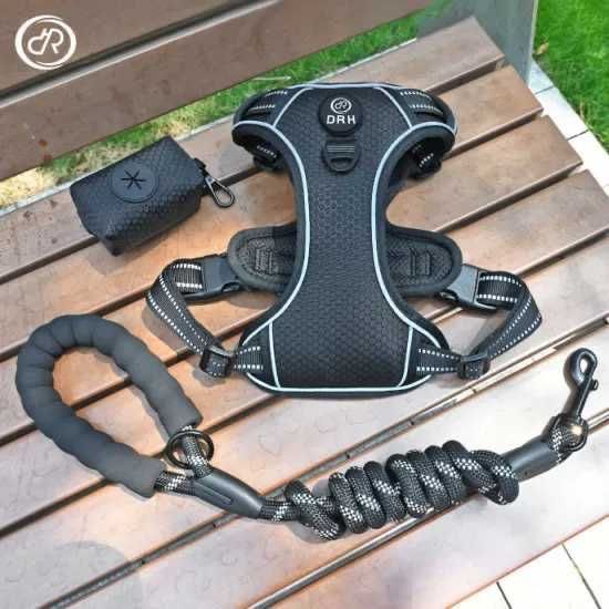 Szelki typu guard +smycz 120 cm!rozmiar M,L,XL