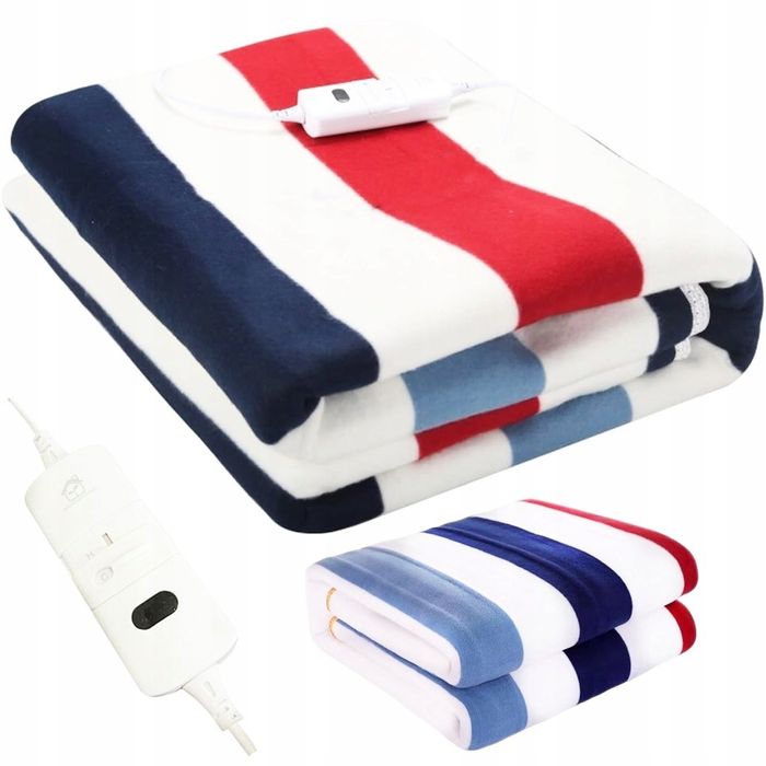 KOC ELEKTRYCZNY mata grzewcza 150x70cm 60W prześcieradło z pilotem