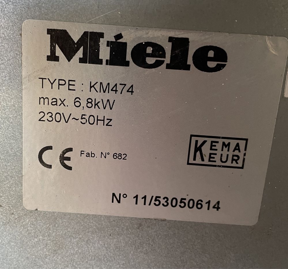 Індукційна плита Miele KM 474 /Шикарний стан