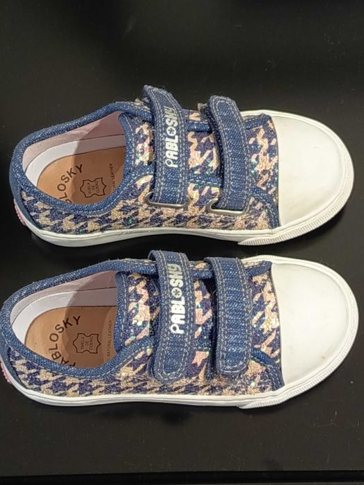 Sapatilhas Pablosky menina como novas!