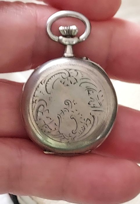 Relogio bolso cylindre 10 rubis