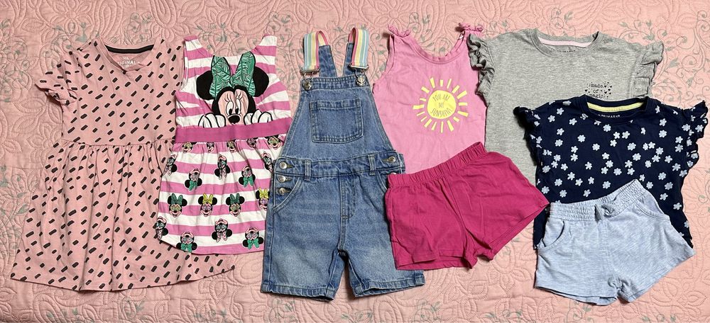 Набір одягу на літо на дівчинку на 2-3 роки