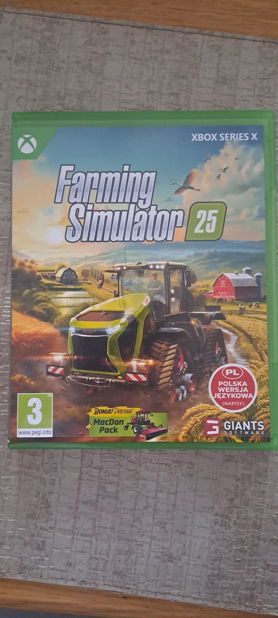 Farming Simulator 2025 xbox X