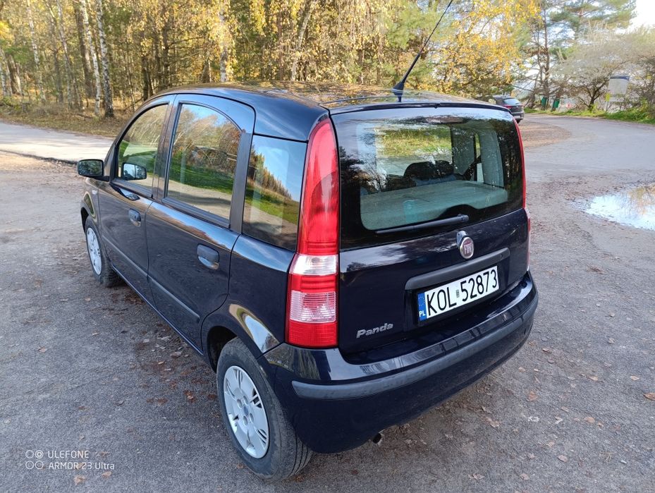 Fiat Panda 1,2b 69KM 2010r Sprowadzony z Niemiec Zarejestrowany w PL