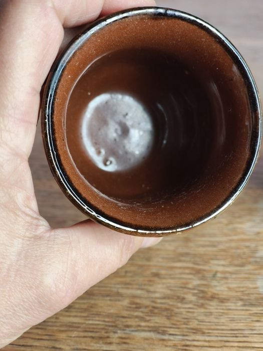 Stare kubki bułgarska ceramika PRL ¹⁹⁶