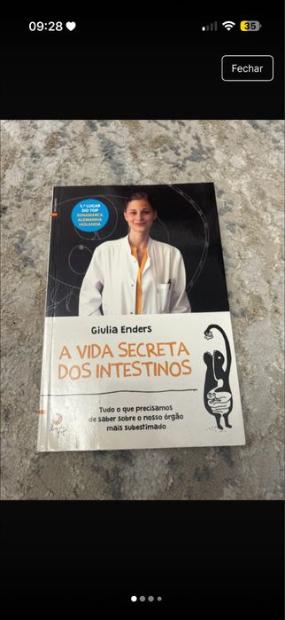 Livro a vida secreta dos intestinos