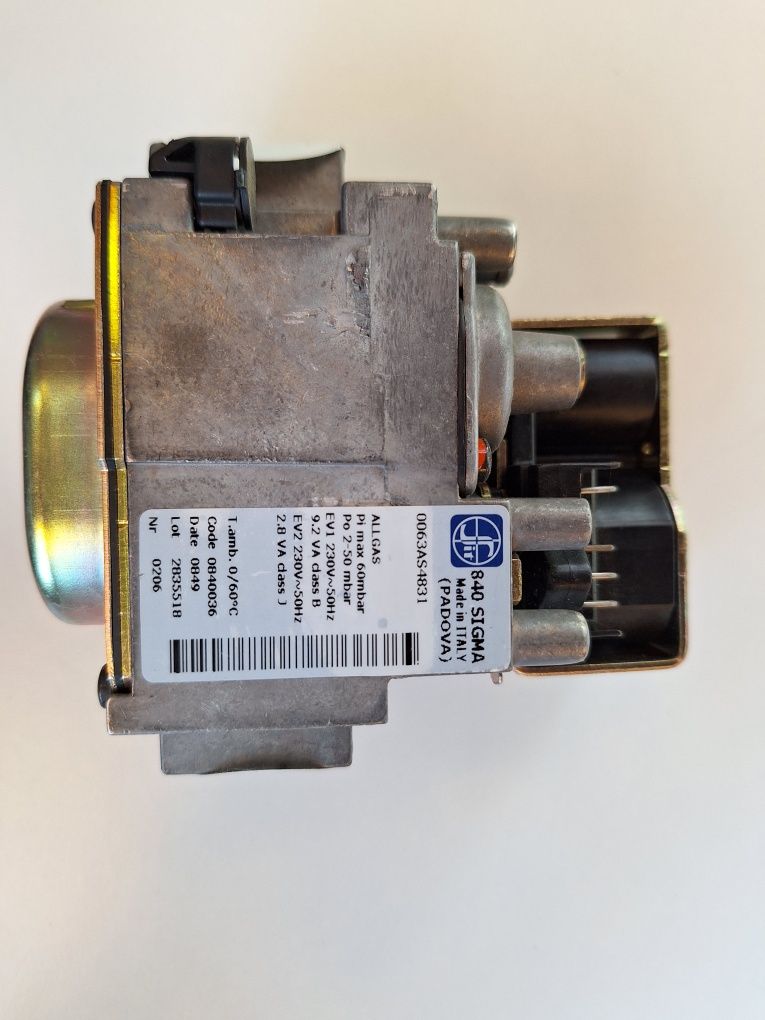 Zawór, Elektrozawór Honeywell i Sigma
