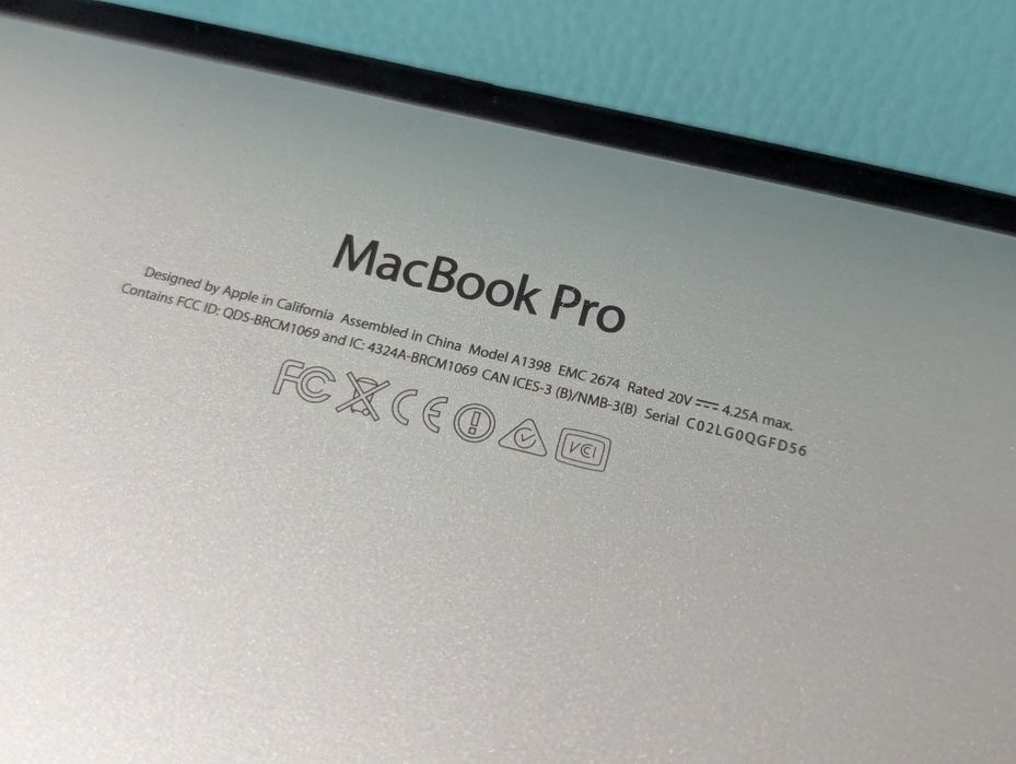 Apple MacBook Pro Retina 15" 2013 (A1398) Core i7, Ідеал