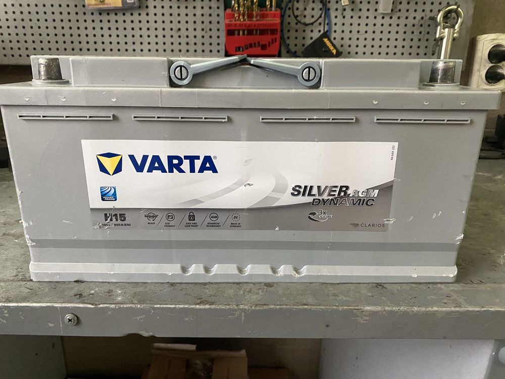 Гелевий акумулятор VARTA 105a