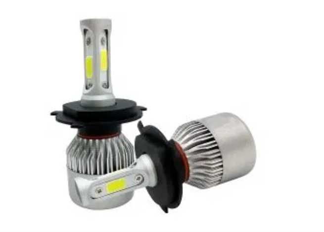 Conjunto Lâmpadas LED (72W) H4 H7 H11 H8 9006 HB4 H1 H3 HB3 - NOVAS