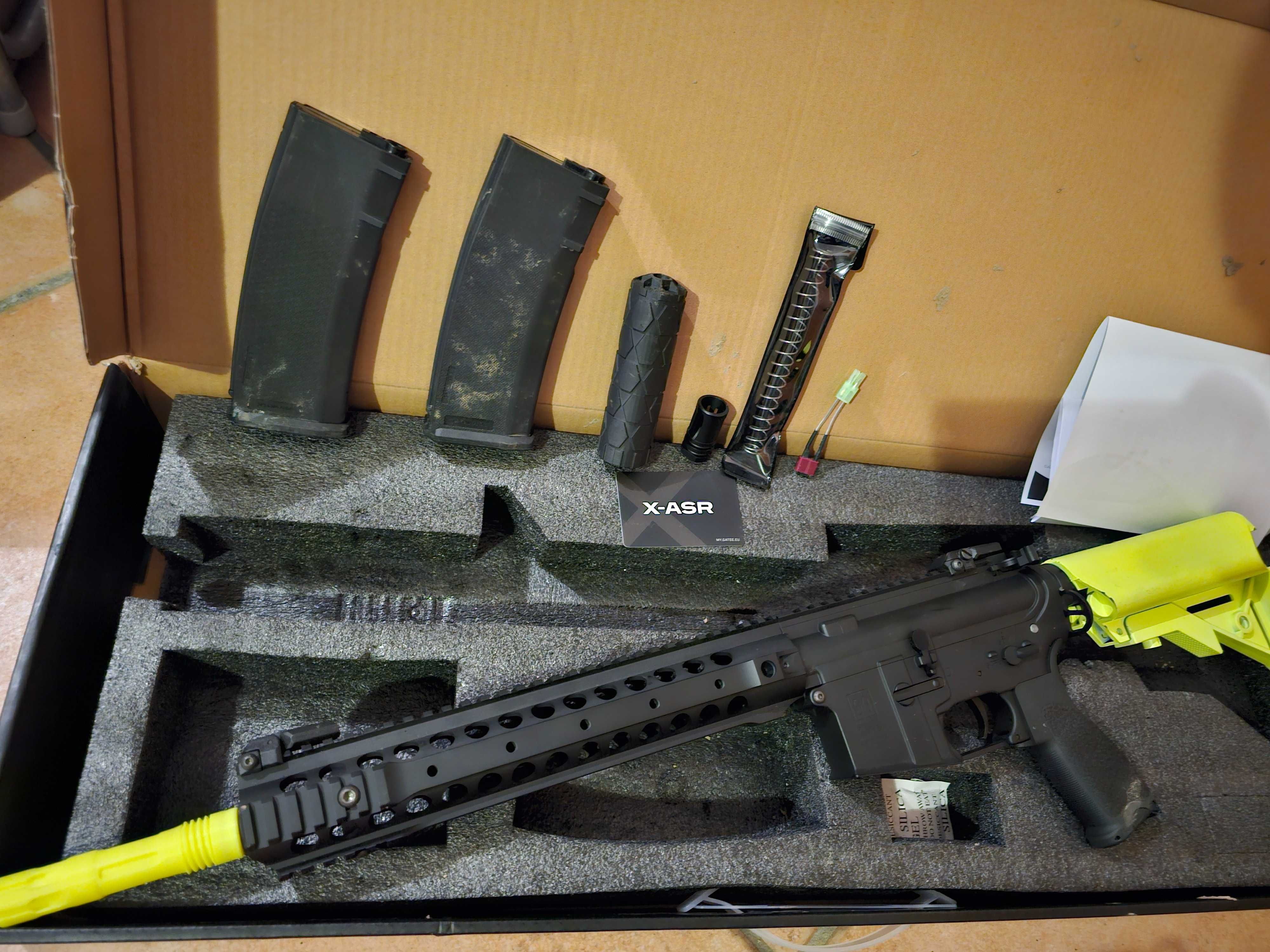 Airsoft SA Edge M4 Full Metal + extras