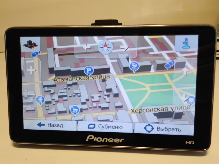 Автомобільний навігатор PIONEER 7 дюймів. Navitel / IGO Truck 2025