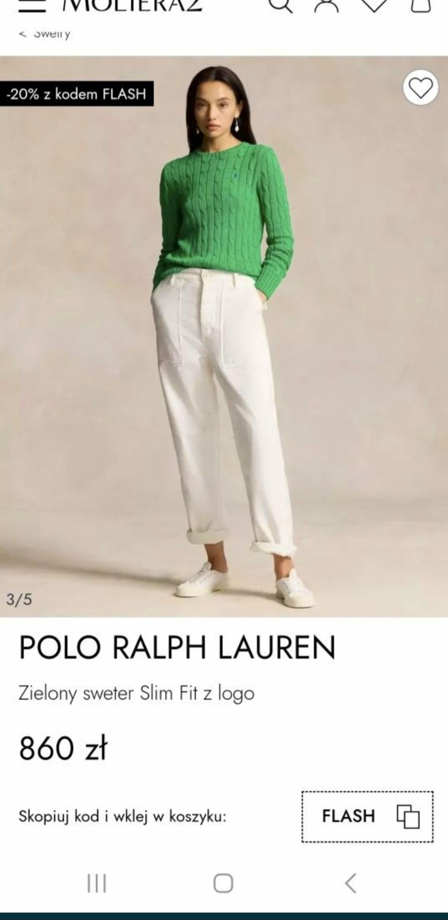 Sweter Ralph Lauren xs
