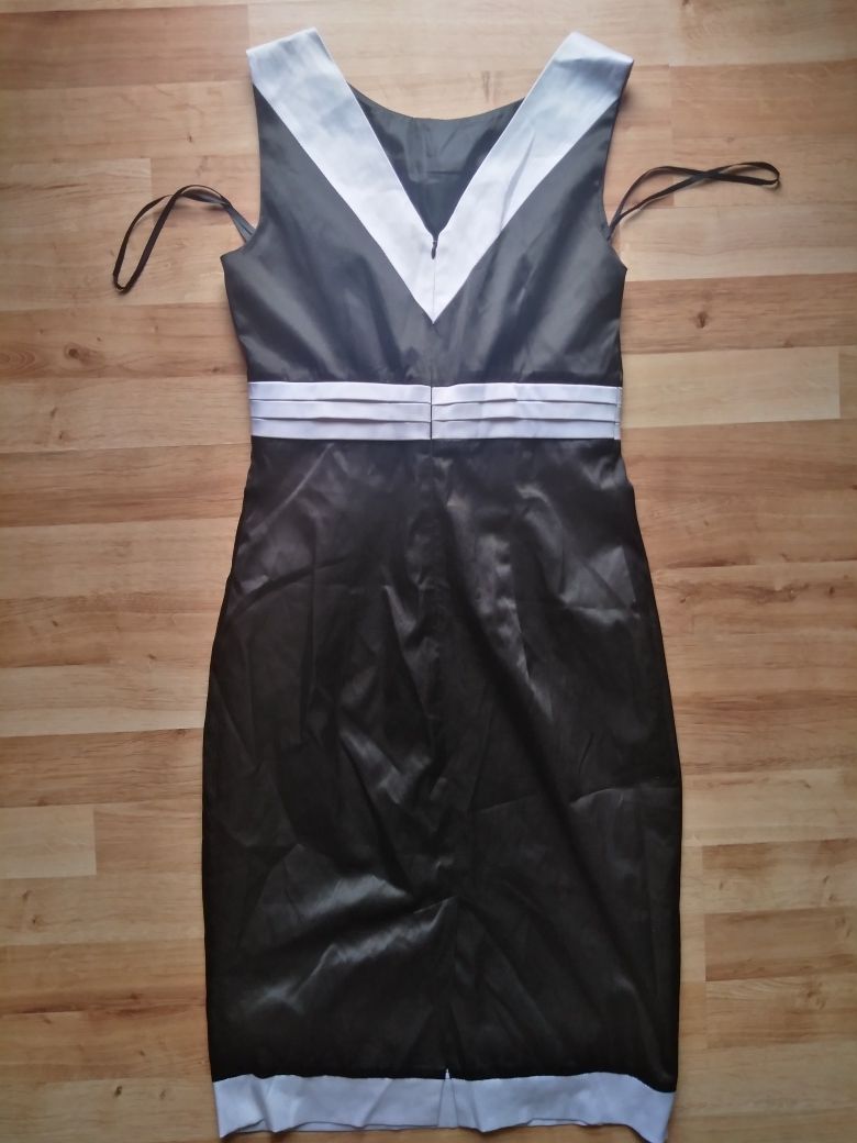 Sukienka klasyczna czarna r. 36