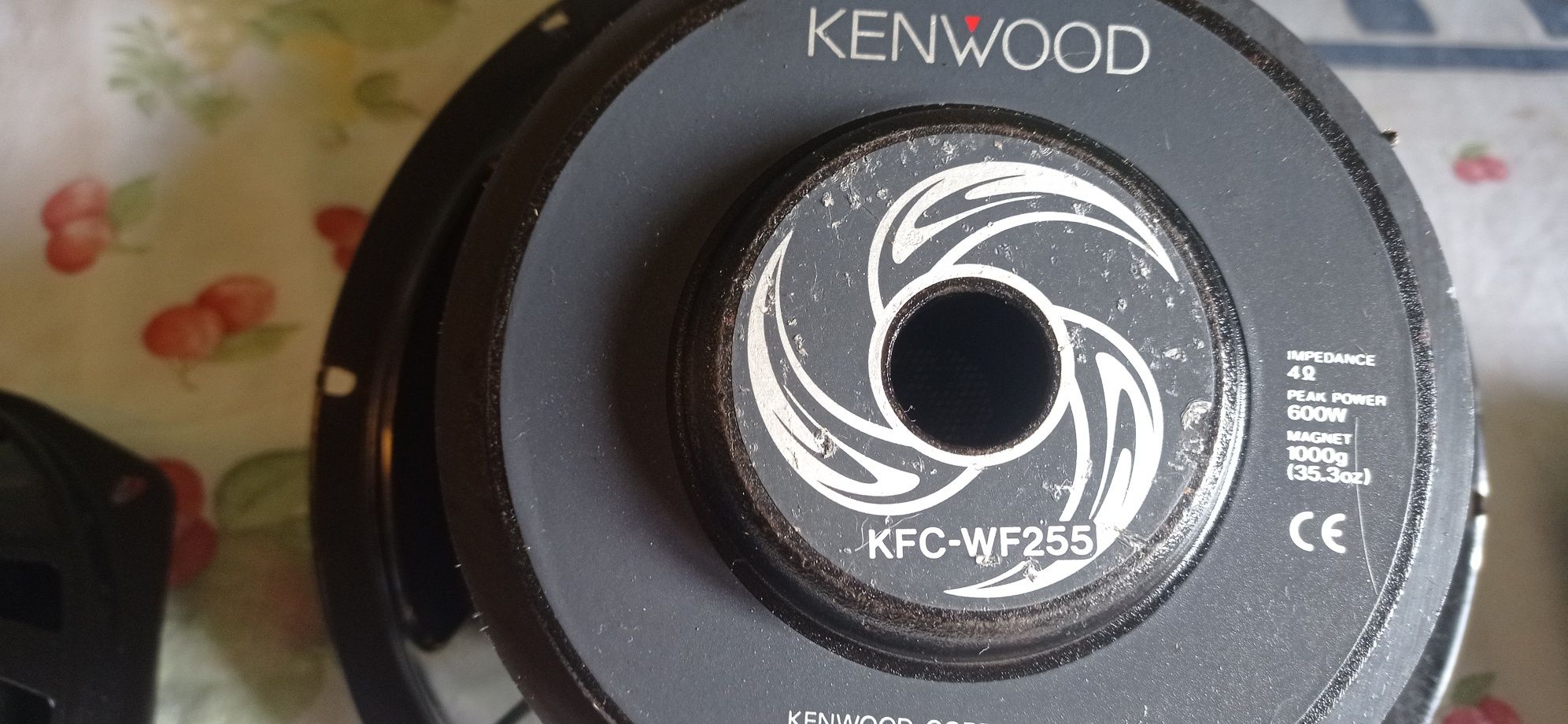 Colunas + amplificador Kenwood  500w