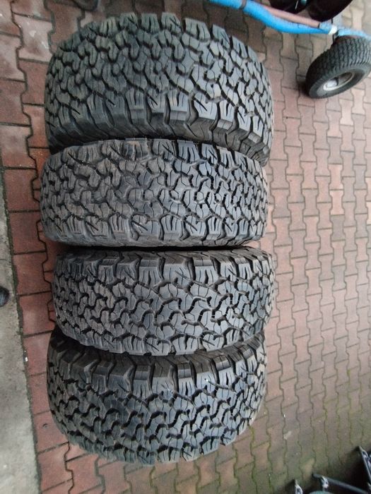 4x opony jak nowe 265/70 r17 121/118s Bfgoodrich all-terrain T/A
