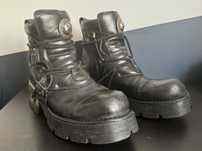 Buty New Rock Original – rozmiar 45 – klasyka gotyckiego stylu!