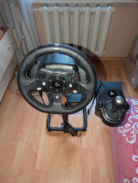 Logitech g920 g29 з КПП + стійка