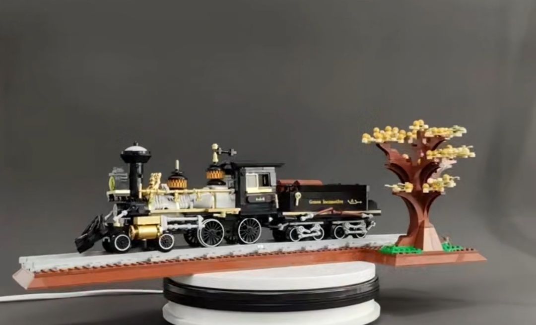 Конструктор 1в1 Lego 59010 паровоз поезд Лего 950 дет