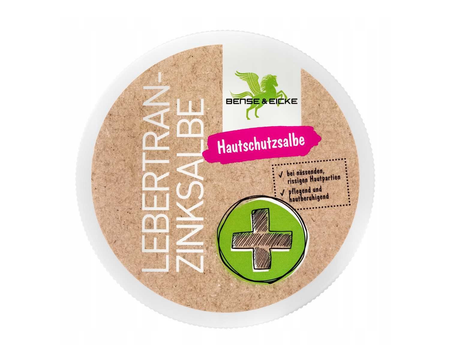 Maść z tranem z dorsza "Lebertran zinksalbe" dla konia koni - 250g