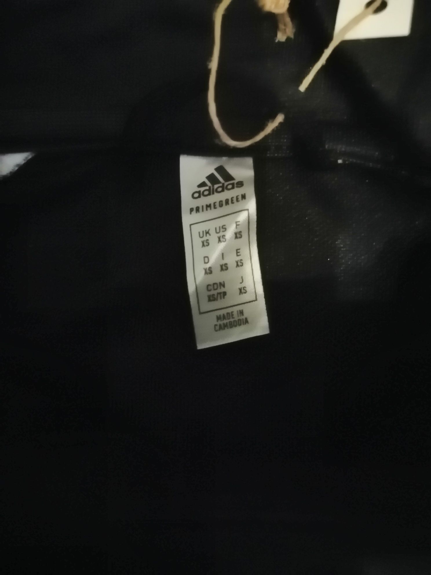 Bluza sportowa męska czarna adidas nowa z metką czarna Rozmiar XS