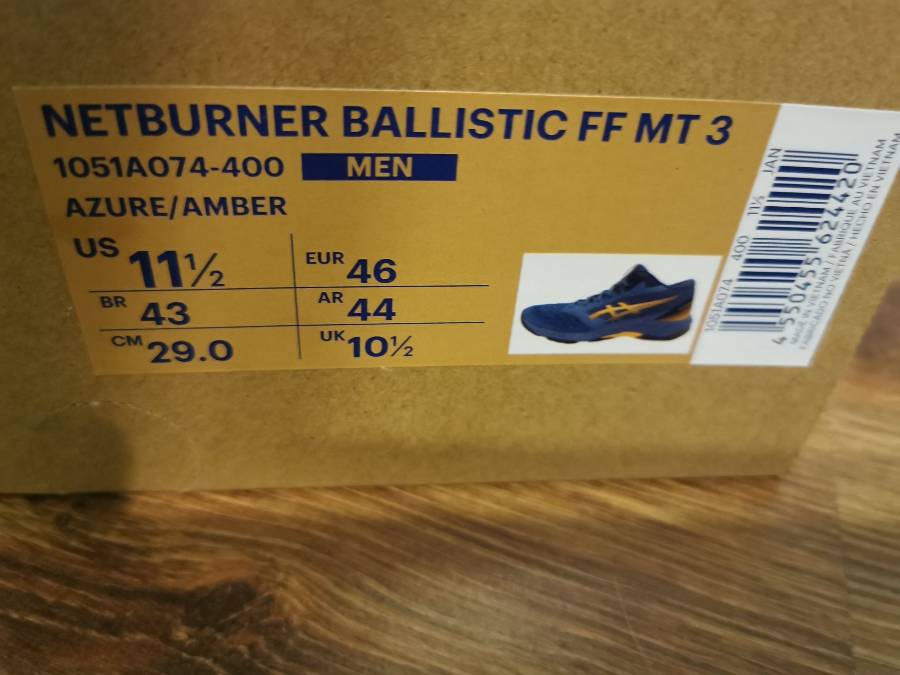 Asics Netburner Ballistic FF 3