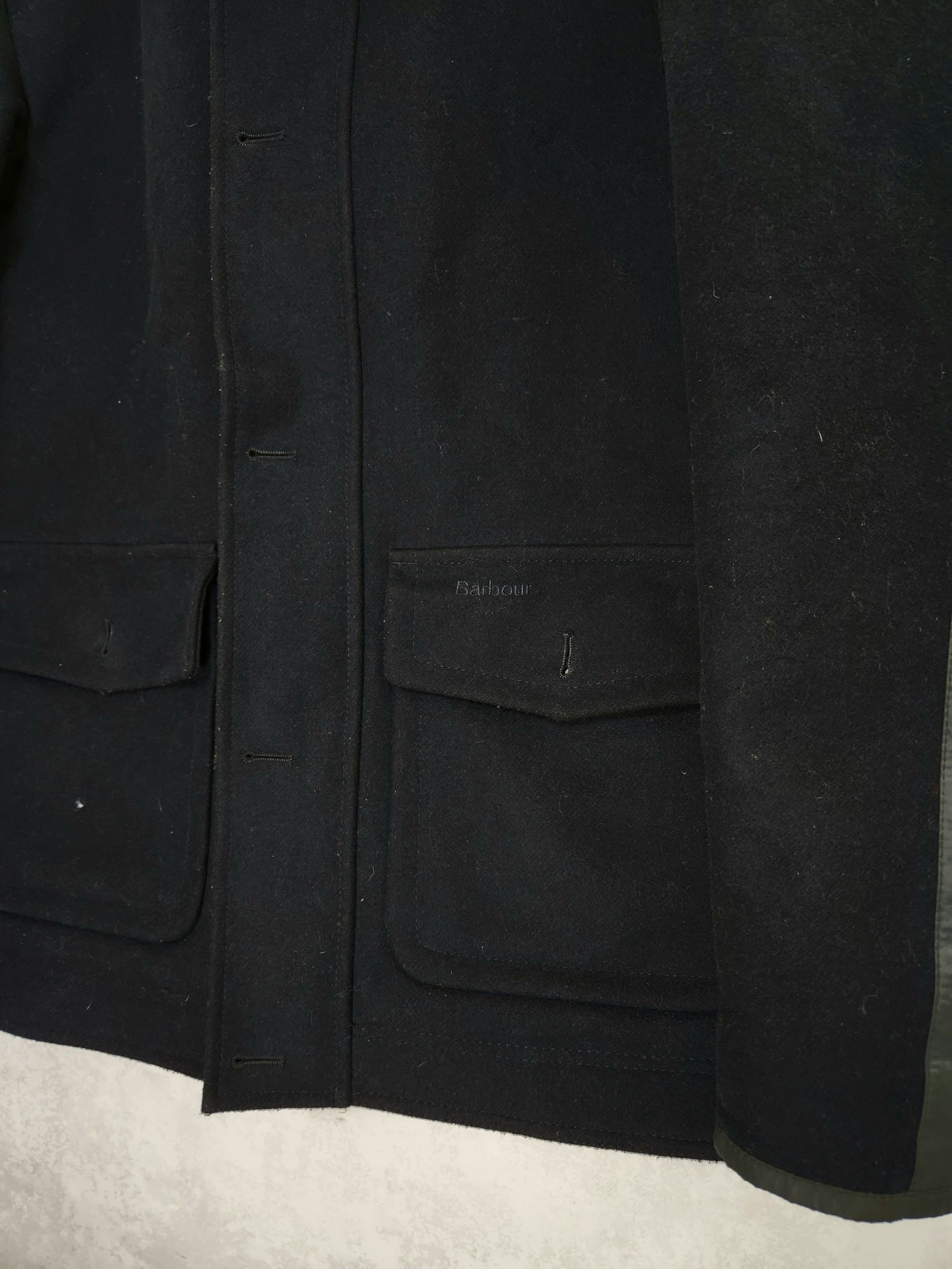 Шерстянная куртка пальто Barbour Chingle Jacket