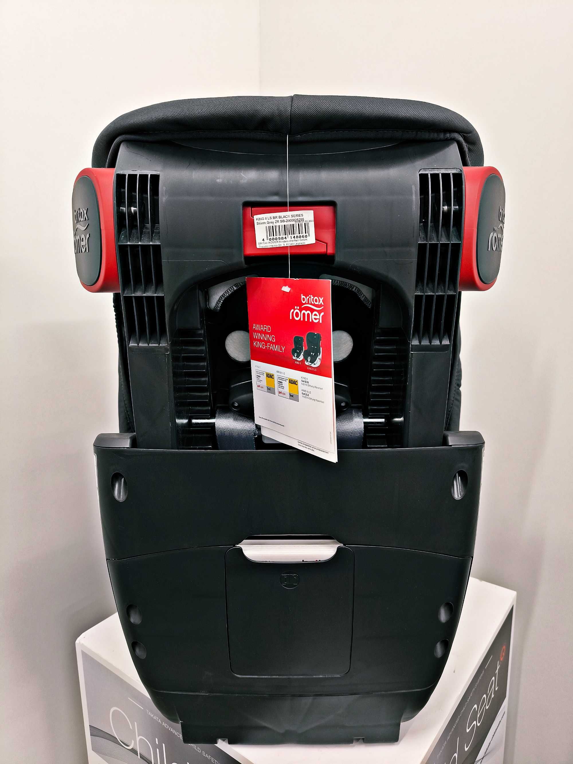 Nowy fotelik Britax King II LS Storm Grey - Wysyłka gratis!