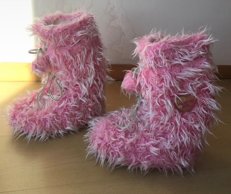 Botas de neve rosa O’neill de pelo