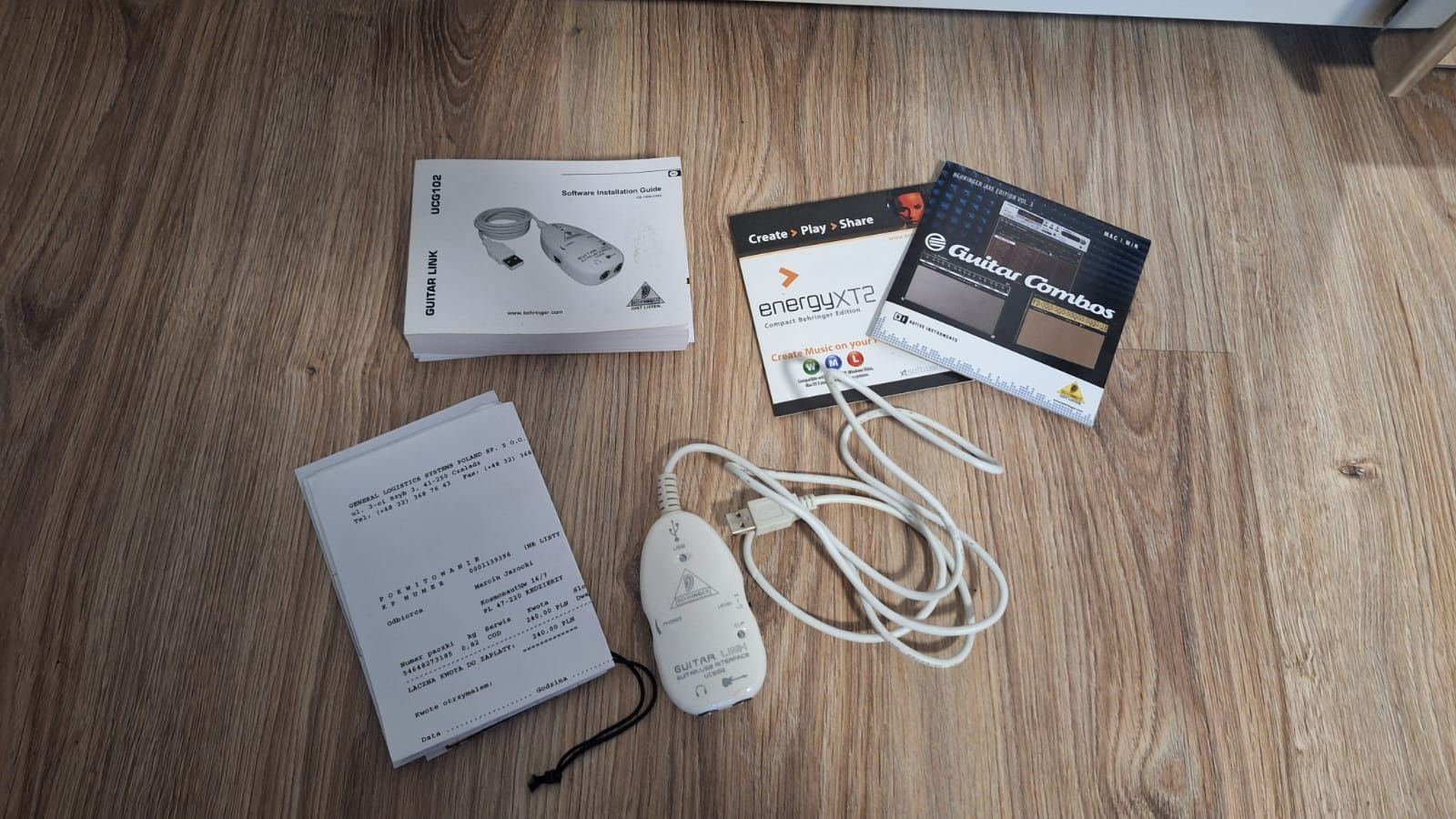 Interfejs USB guitar link UCG102