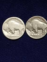 США 5 центов Баффоло никель 1926 и с притертым годом