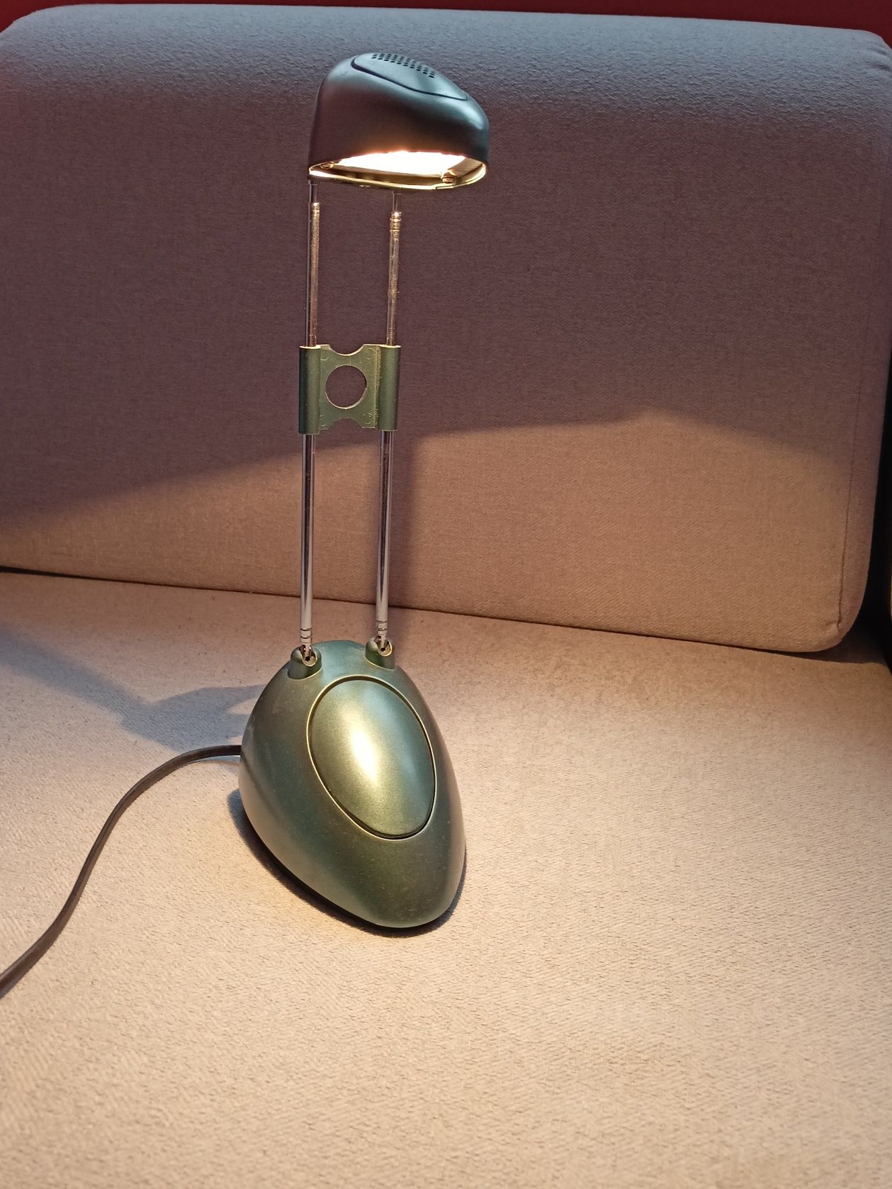 Lampka biurkowa zielona