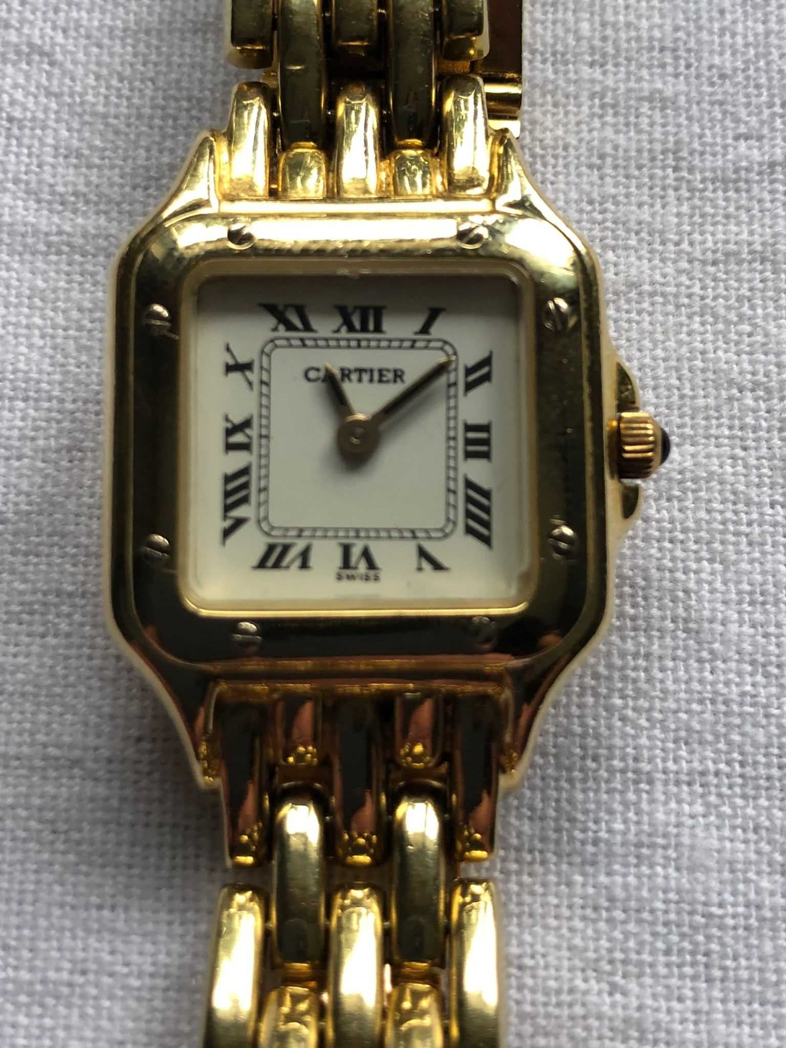 Zegarek Cartier Panthere damski ...złoto 18 k. WYJĄTKOWA OKAZJA !!