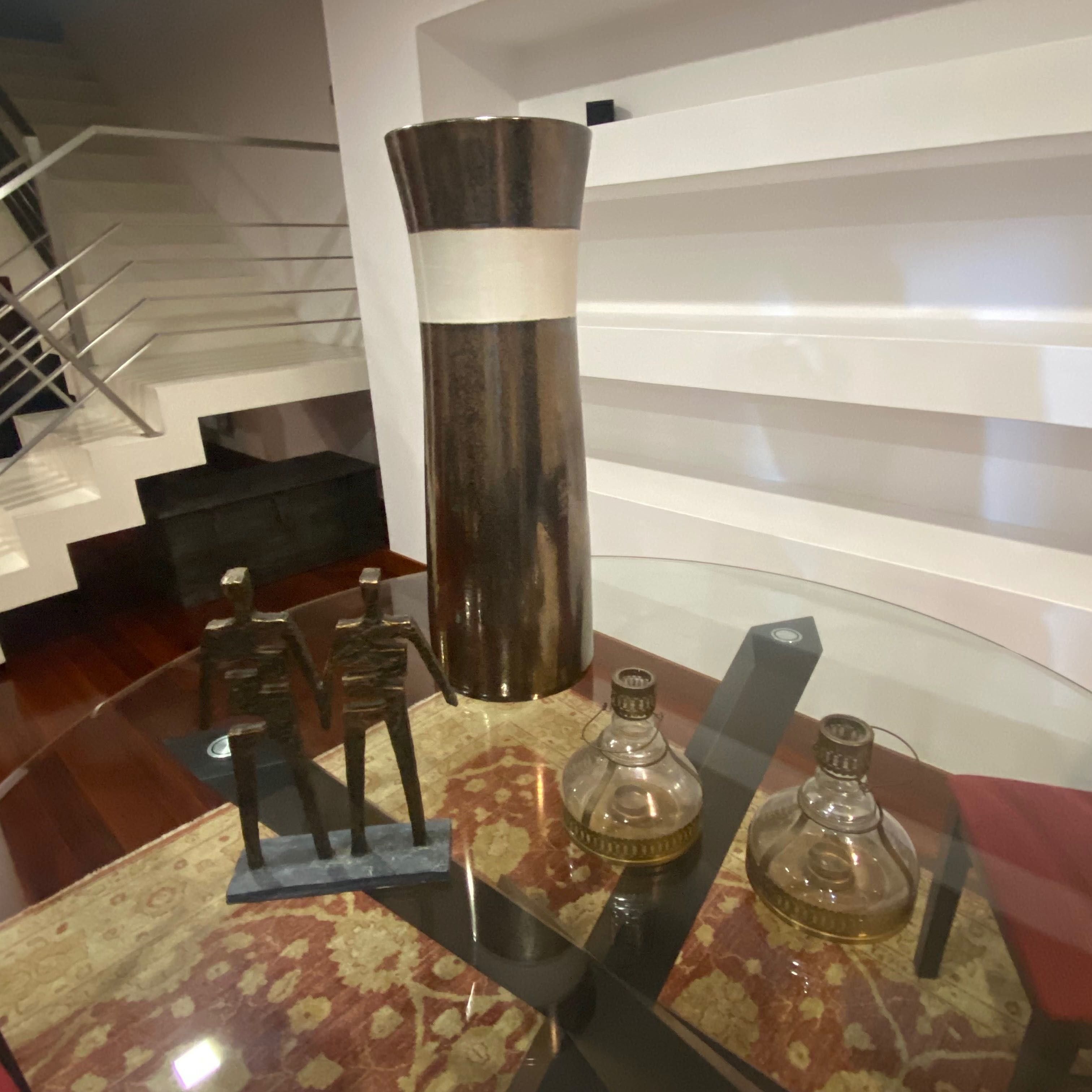 Vaso decorativo em cerâmica