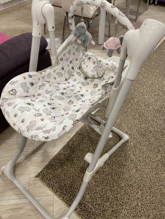 Стільчик- гойдалка 2в1 ( + подарунок)