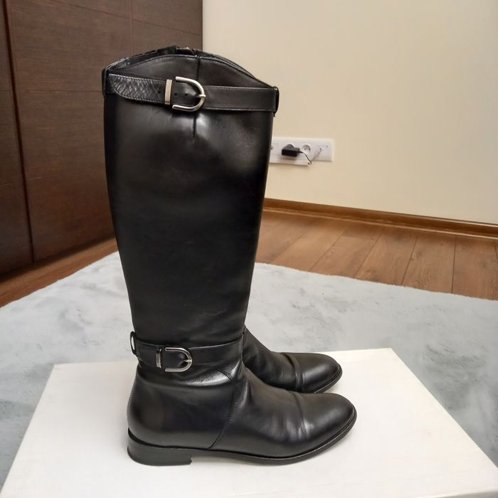 Gino Rossi czarne kozaki damskie roz. 39