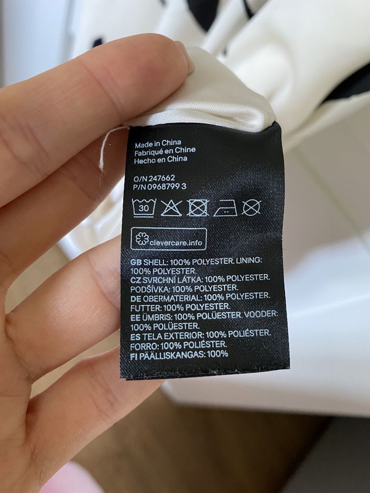 Suknia sukienka długa maxi kwiaty odkryte plecy zjawiskowa H&M xs