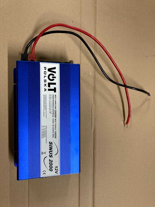 Przetwornica napięcia Volt Polska Sinus Eco 12/230V (1000/2000W)