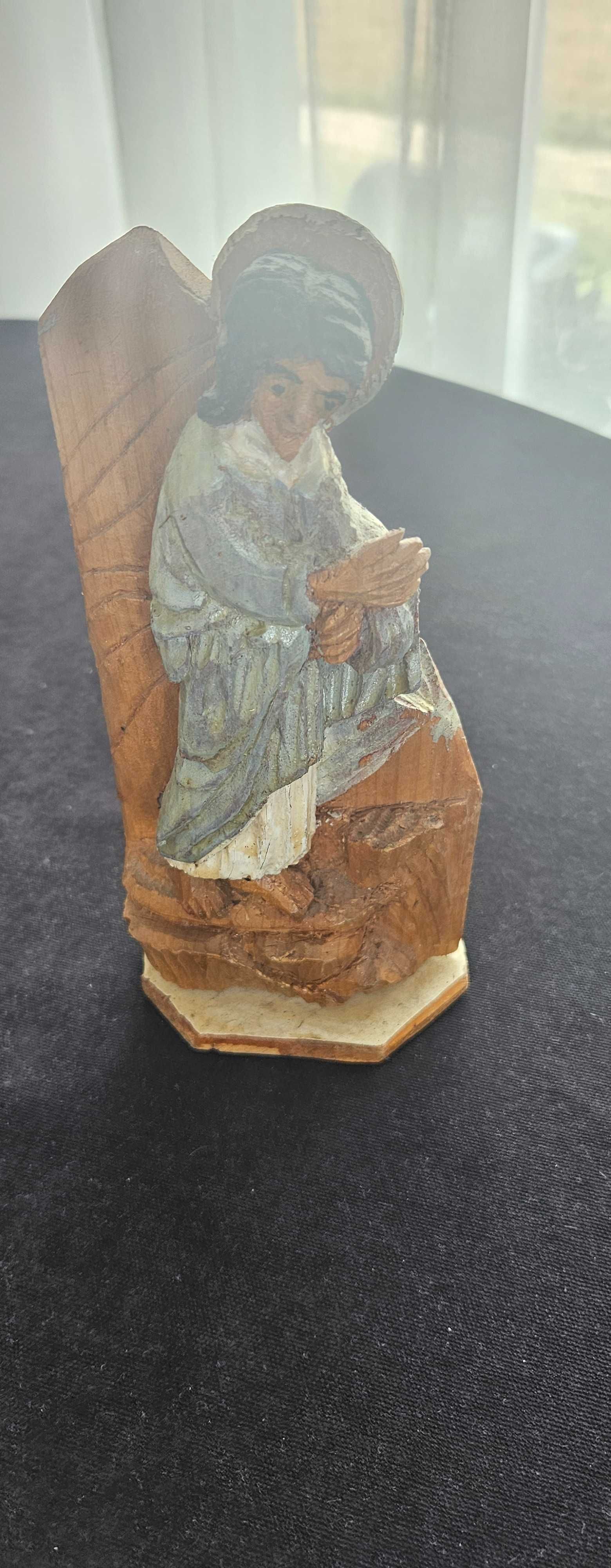 Sztuka ludowa. Drewniany święty Juda Tadeusz