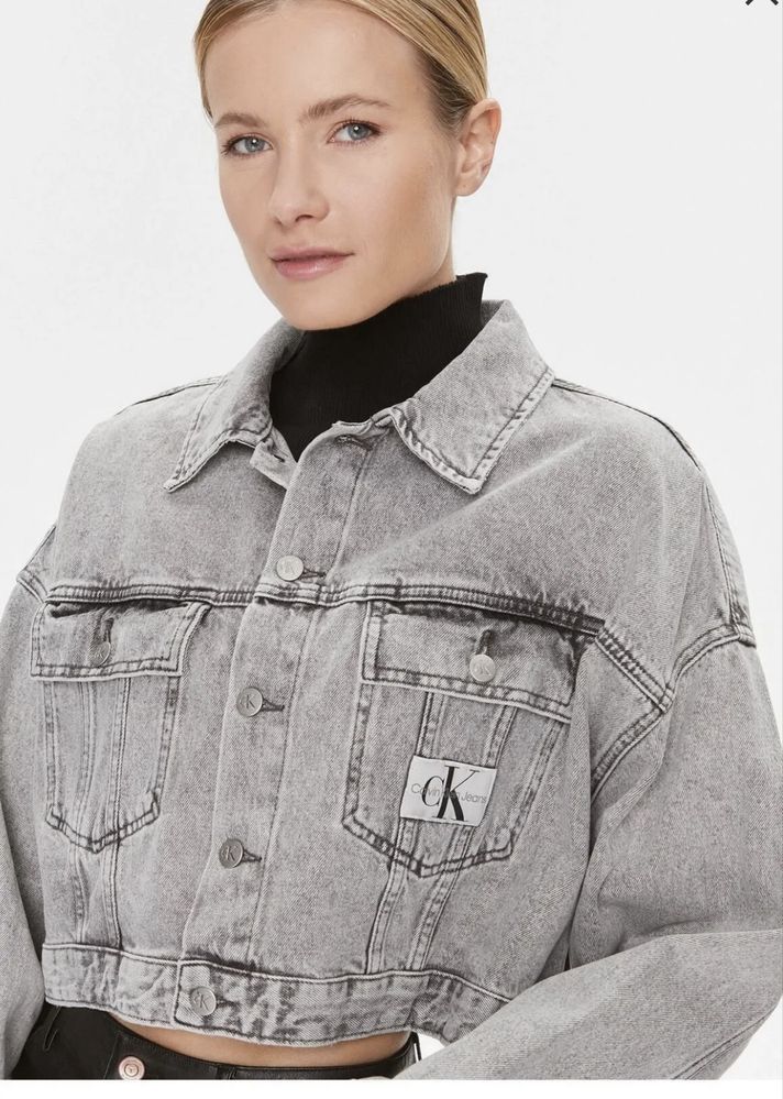 Джинсова куртка calvin klein джинсовка нова оригінал жіноча