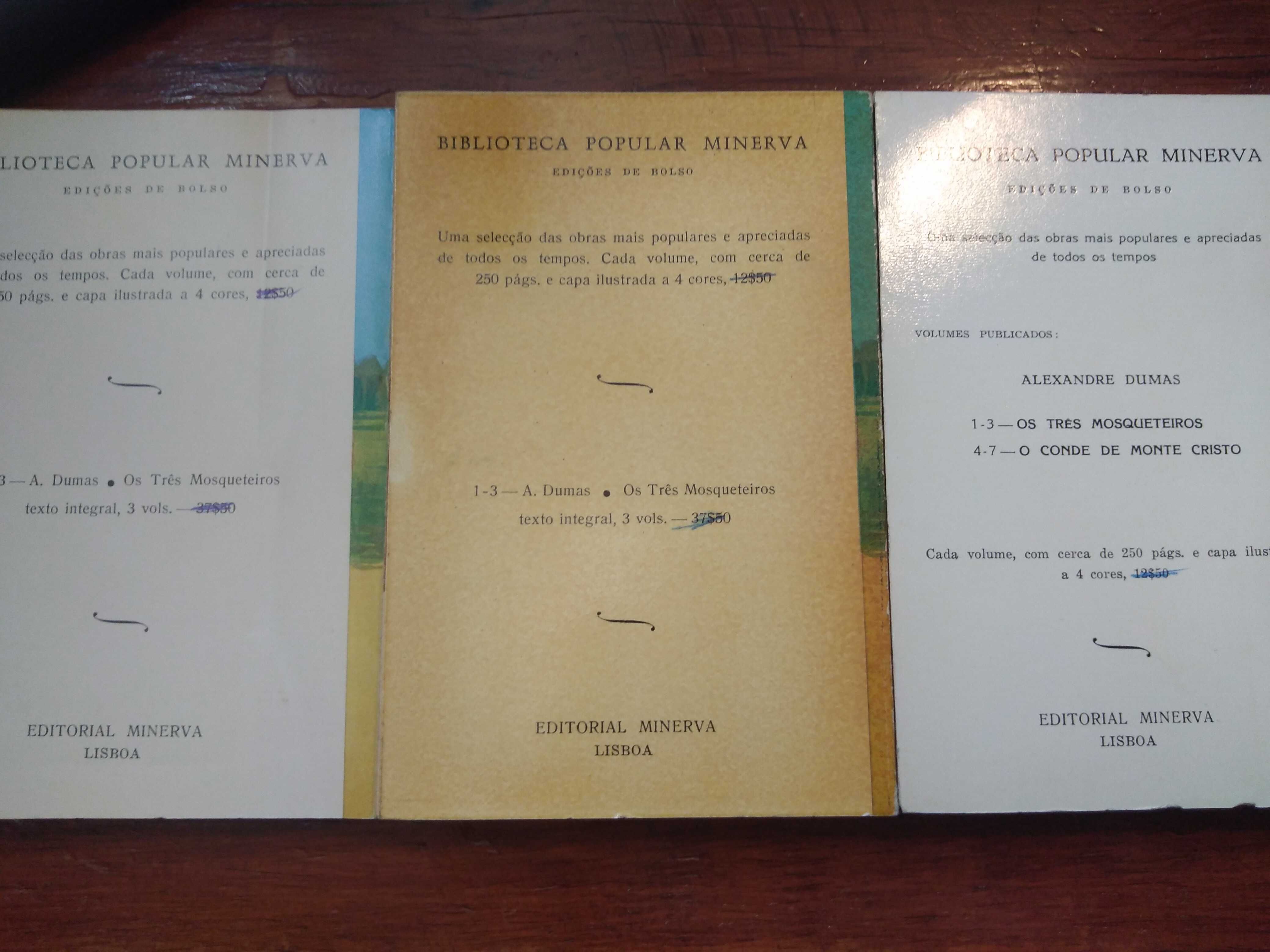 Alexandre Dumas - Os três mosqueteiros (3 vols.)