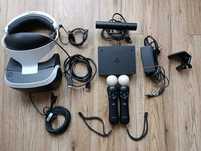 PlayStation VR V1 + Kamera + 2 Move + 3 GRY – Zestaw gotowy do grania!